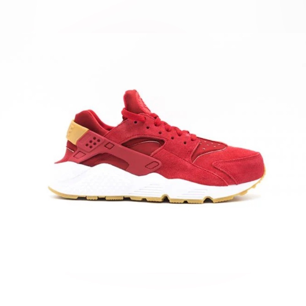 Nike Red and Gold Sneakers